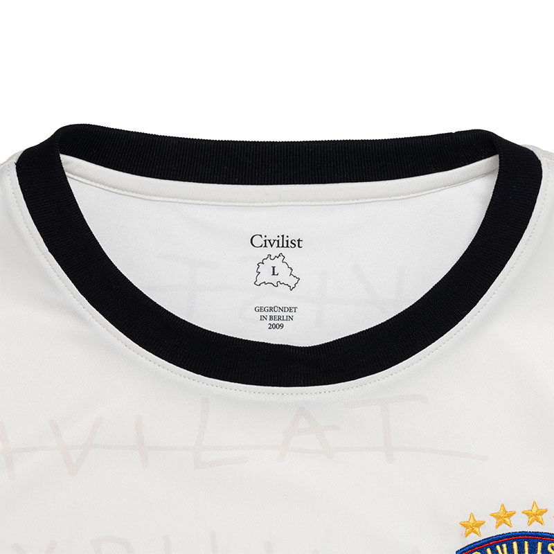 Civilist(シビリスト)/ Foot Ball Jersey -BEIGE-