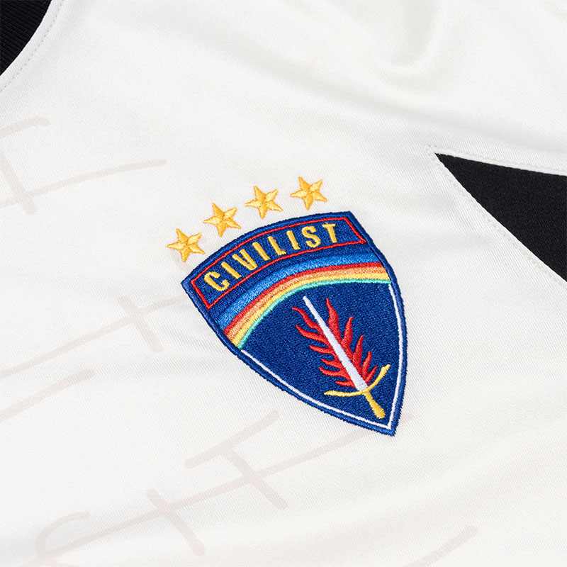 Civilist(シビリスト)/ Foot Ball Jersey -BEIGE-