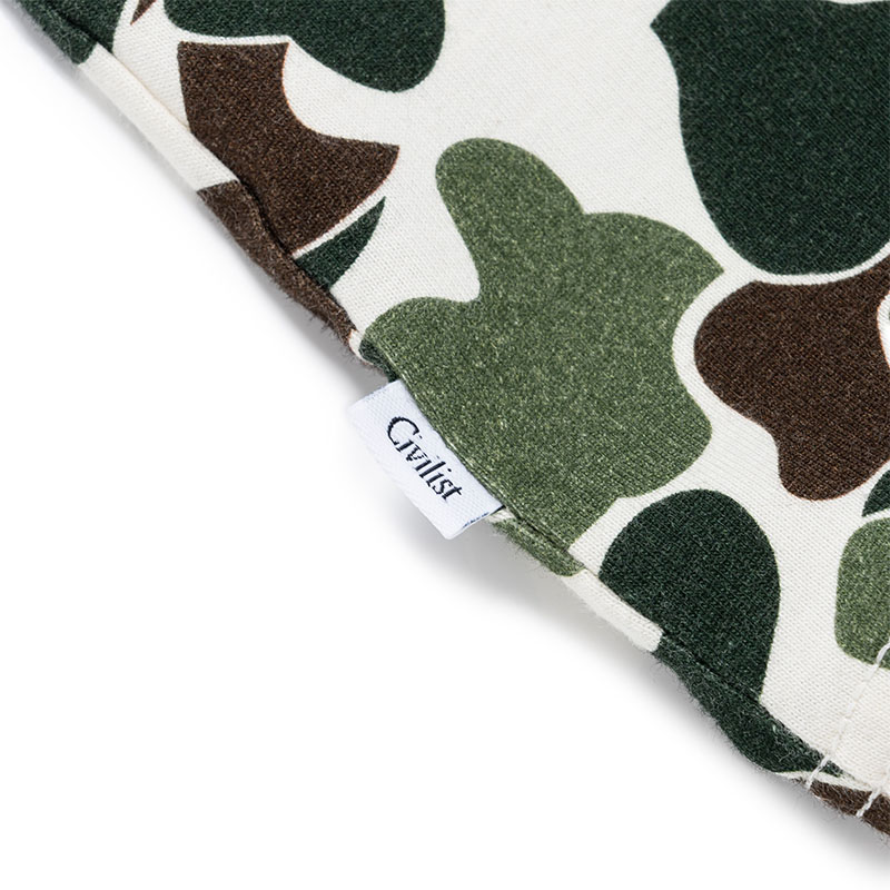 Civilist(シビリスト)/ Smiler Camo Tee -2.COLOR-