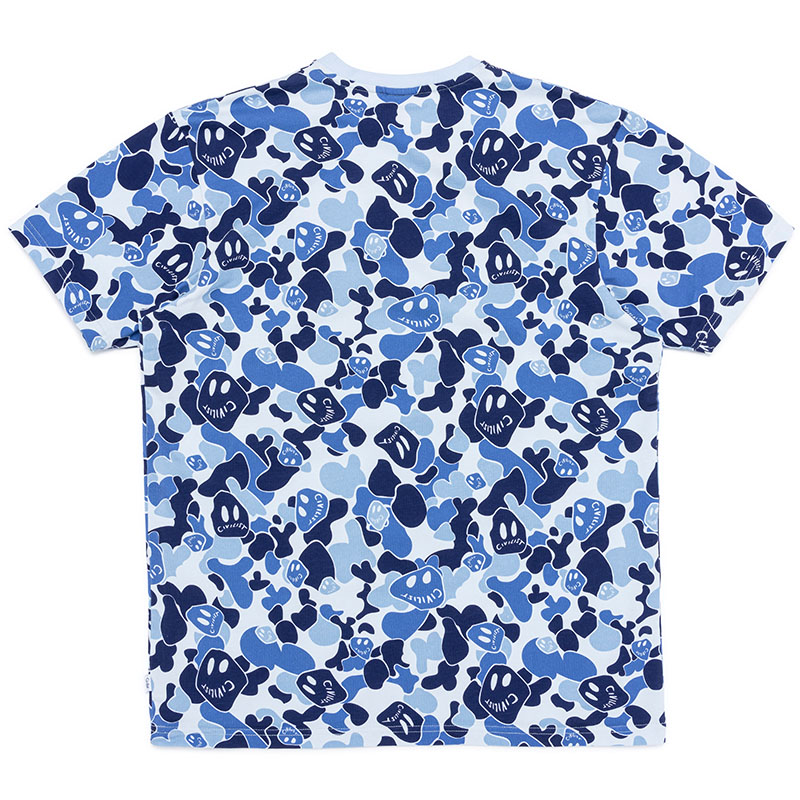 Civilist(シビリスト)/ Smiler Camo Tee -2.COLOR-