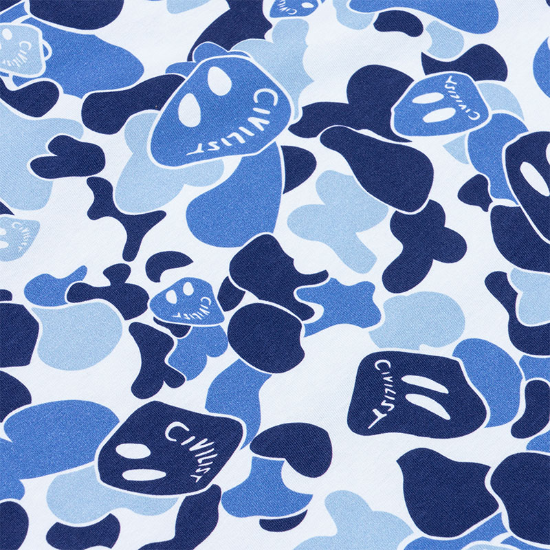 Civilist(シビリスト)/ Smiler Camo Tee -2.COLOR-