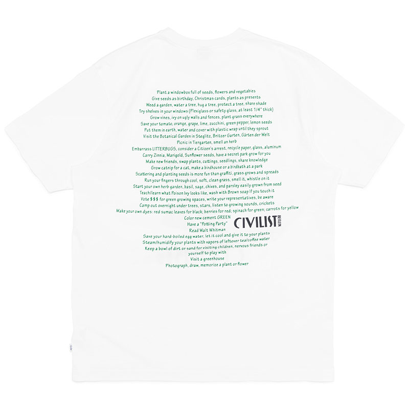 Civilist(シビリスト)/ Tomato Tee -2.COLOR-