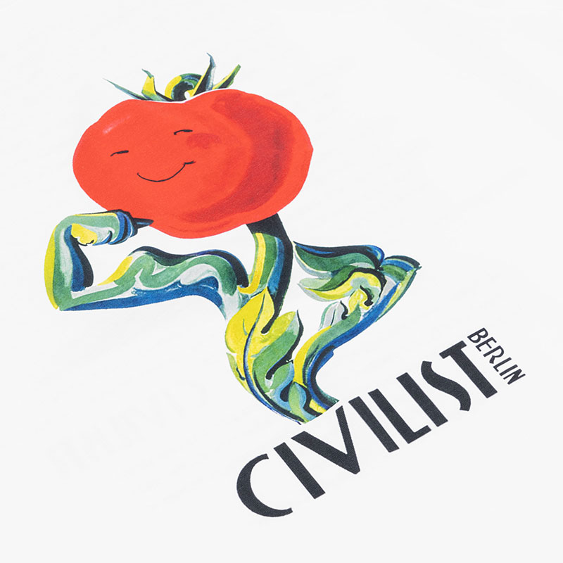 Civilist(シビリスト)/ Tomato Tee -2.COLOR-