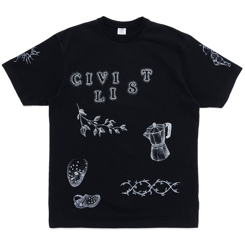 Civilist(シビリスト)/ TT Tee -BLACK-