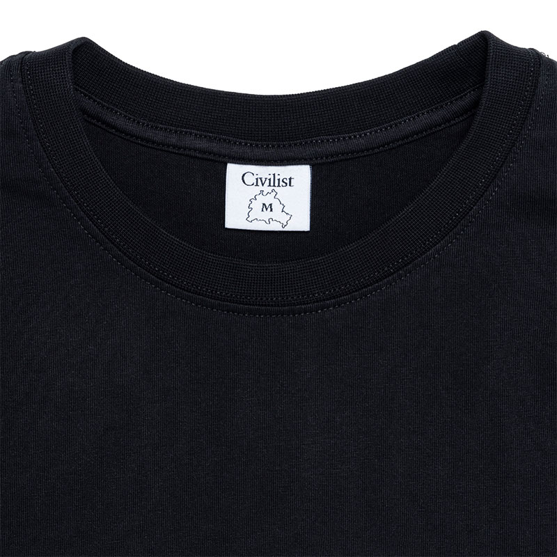 Civilist(シビリスト)/ TT Tee -BLACK-