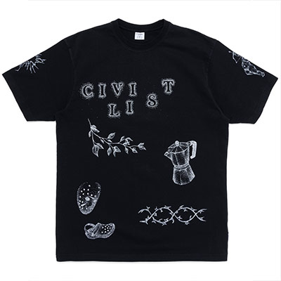 Civilist(シビリスト)/ TT Tee -BLACK-