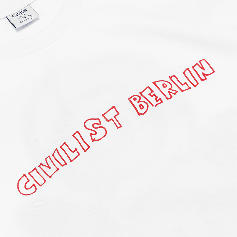 Civilist(シビリスト)/ Piece Tee -WHITE-