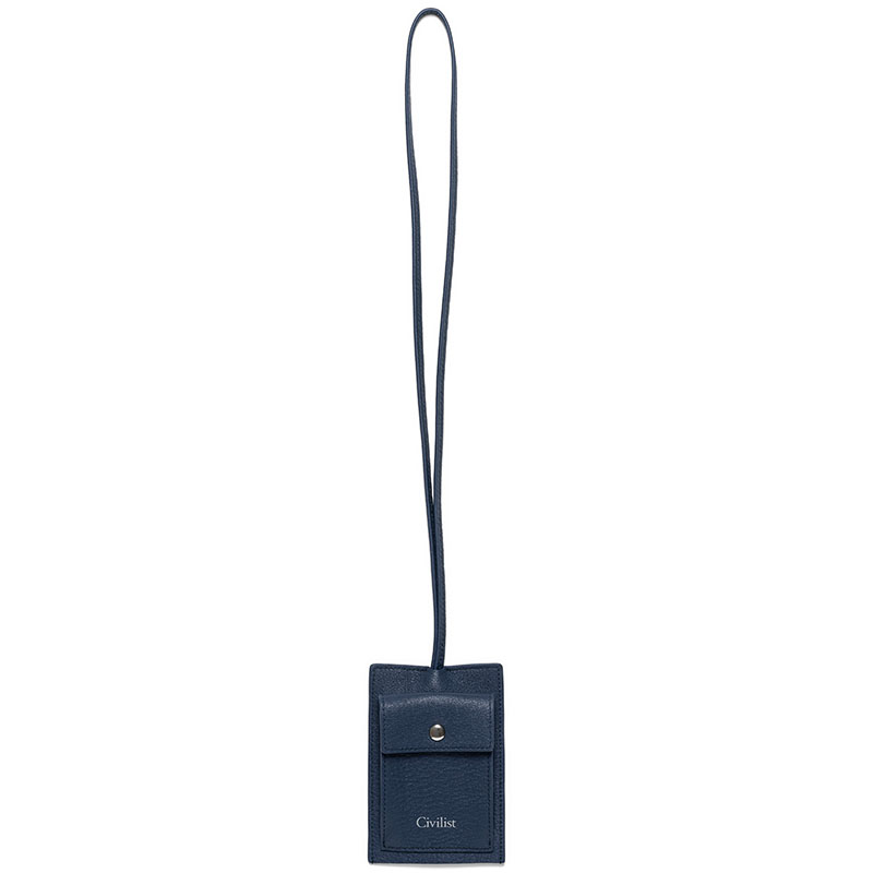 Civilist(シビリスト)/ Leather Pouch -BLUE-