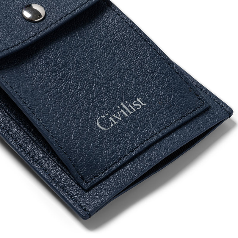 Civilist(シビリスト)/ Leather Pouch -BLUE-