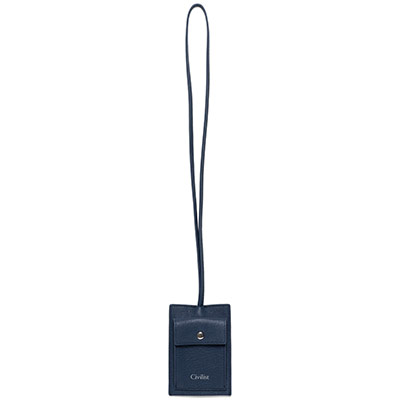 Civilist(シビリスト)/ Leather Pouch -BLUE-