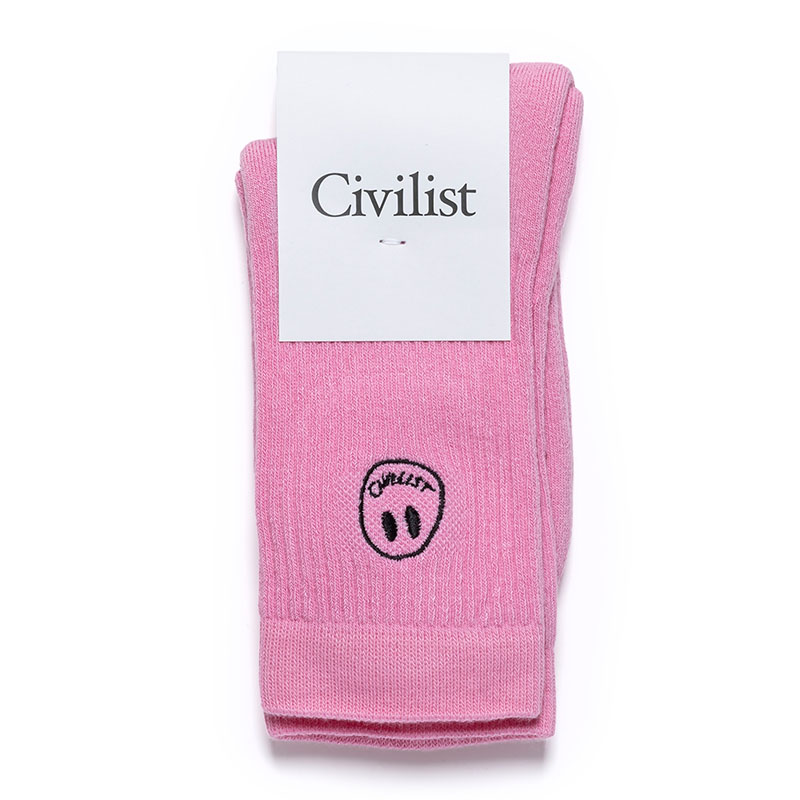 Civilist(シビリスト)/ Mono Smiler Socks -3.COLOR-