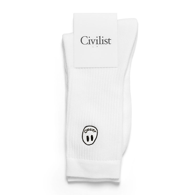 Civilist(シビリスト)/ Mono Smiler Socks -3.COLOR-
