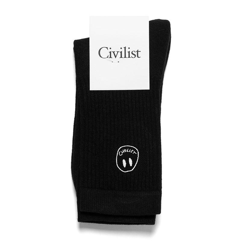Civilist(シビリスト)/ Mono Smiler Socks -3.COLOR-