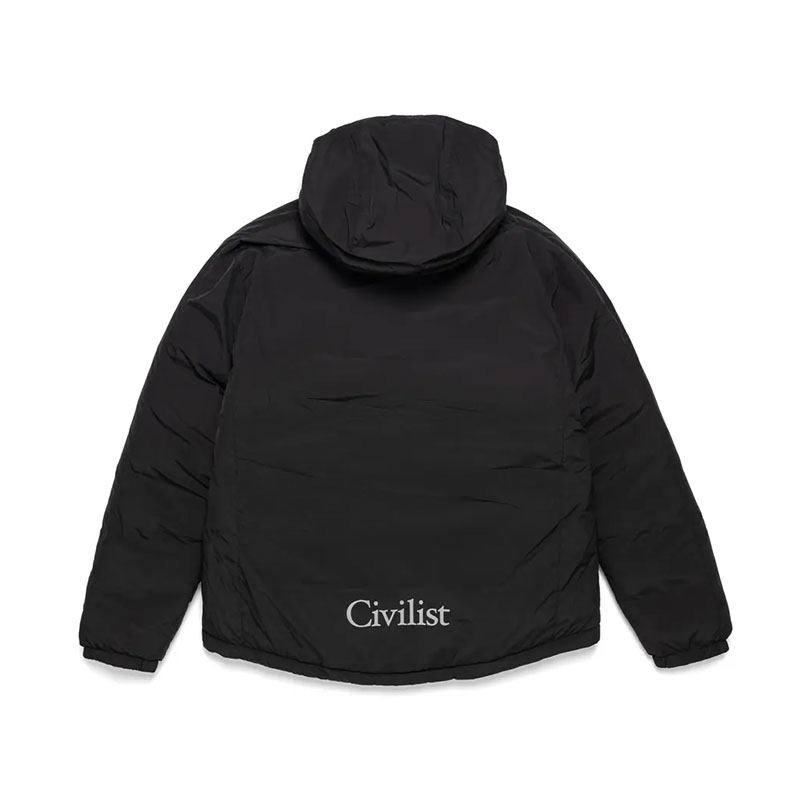 Civilist Berlin(シビリストベルリン)/ Puffer Tech Jacket -BLACK-