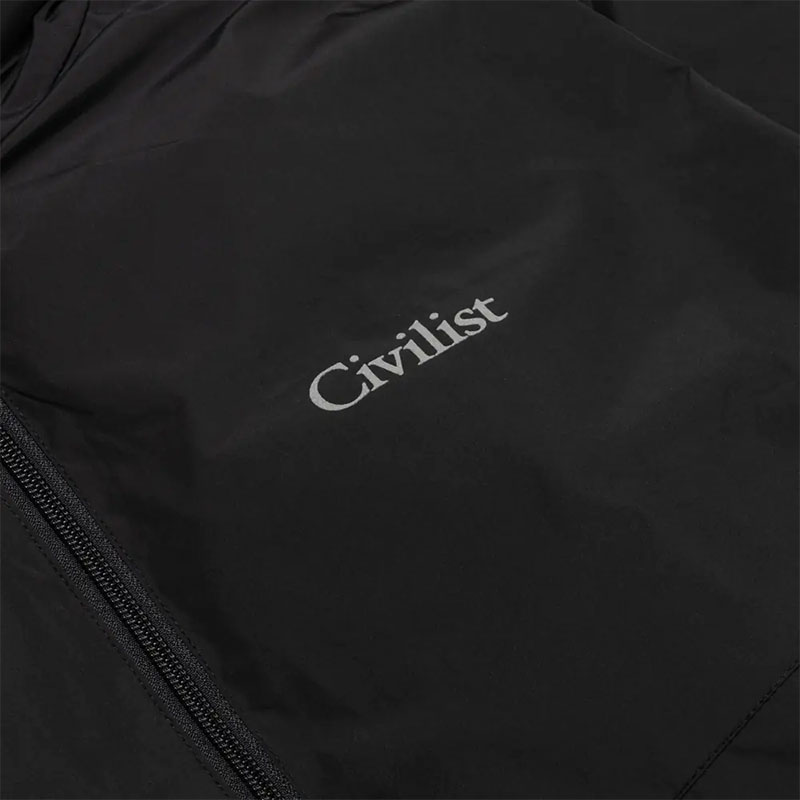 Civilist Berlin(シビリストベルリン)/ Puffer Tech Jacket -BLACK-
