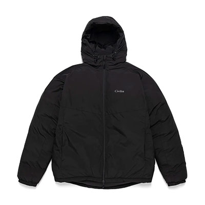 Civilist Berlin(シビリストベルリン)/ Puffer Tech Jacket -BLACK-