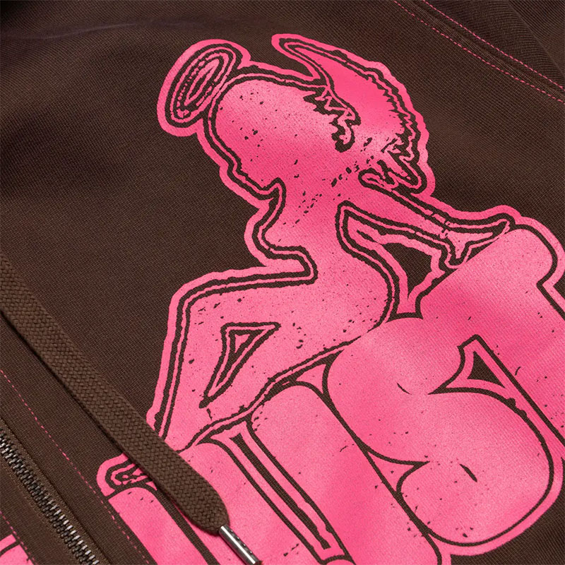 Civilist Berlin(シビリストベルリン)/ Angel Heavy Zip Hood -BROWN-