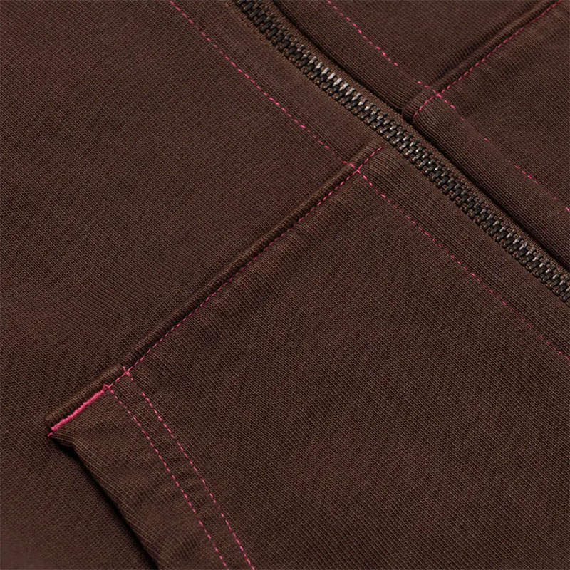 Civilist Berlin(シビリストベルリン)/ Angel Heavy Zip Hood -BROWN-
