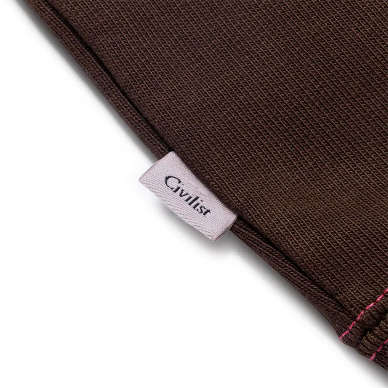 Civilist Berlin(シビリストベルリン)/ Angel Heavy Zip Hood -BROWN-