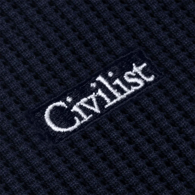 Civilist Berlin(シビリストベルリン)/ Loose Gauge Knit -NAVY-