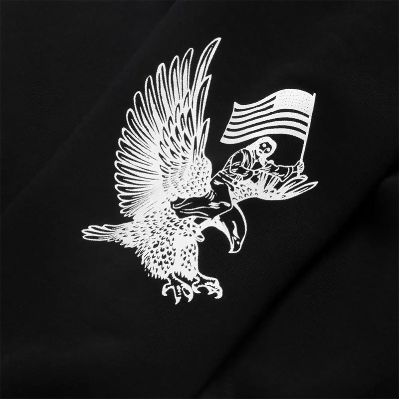 Civilist Berlin(シビリストベルリン)/ Fata Morgana Crewneck -BLACK-
