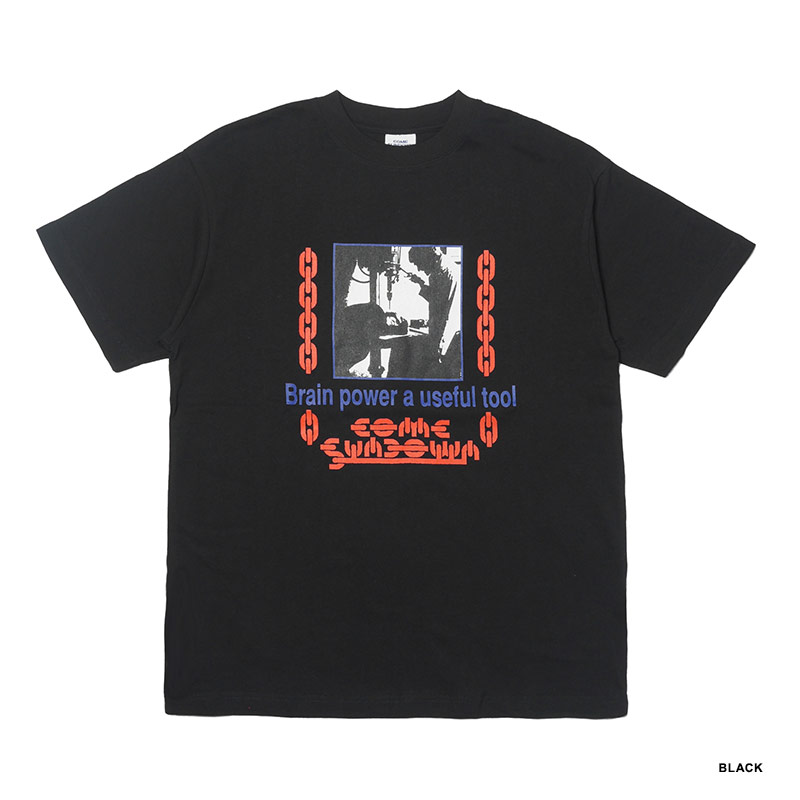 COME SUNDOWN(カムサンダウン)/ BRAIN POWER TEE -2.COLOR-
