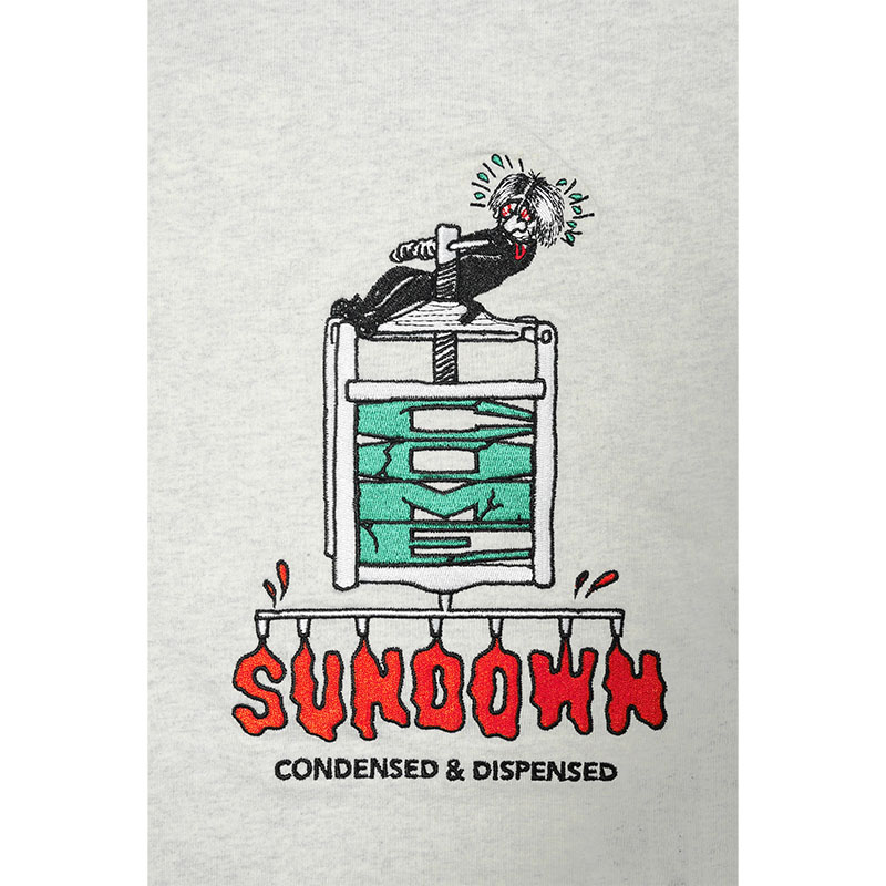 COME SUNDOWN(カムサンダウン)/ DISPENSED TEE -ASH-