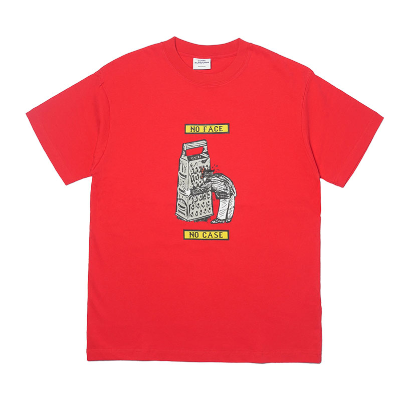 COME SUNDOWN(カムサンダウン)/ NO CASE TEE -2.COLOR-(RED)