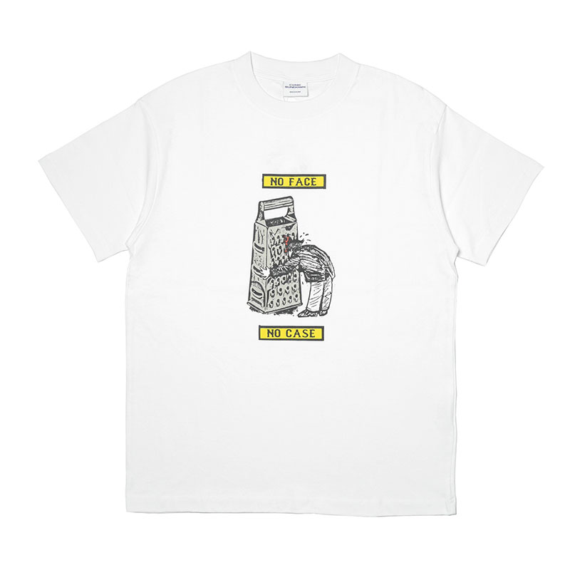 COME SUNDOWN(カムサンダウン)/ NO CASE TEE -2.COLOR-(WHITE)