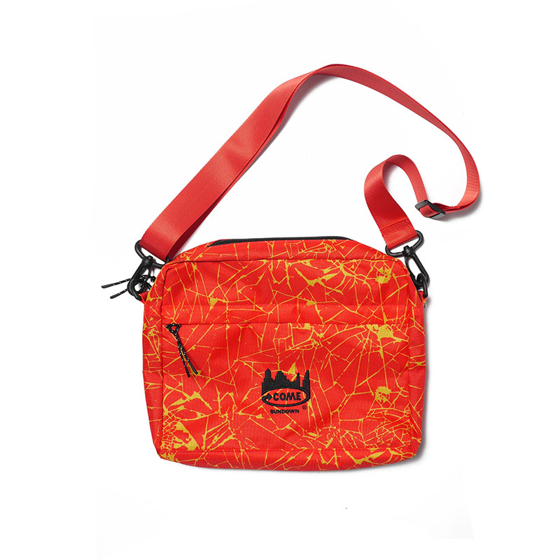 COME SUNDOWN(カムサンダウン)/ TOIL BAG -2.COLOR-(RED)