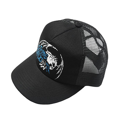 COME SUNDOWN(カムサンダウン)/ GRAPNEL TRUCKER CAP -BLACK-