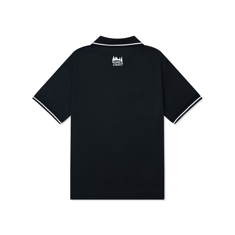 COME SUNDOWN(カムサンダウン)/ IN RANGE FOOTBALL JERSEY -BLACK-