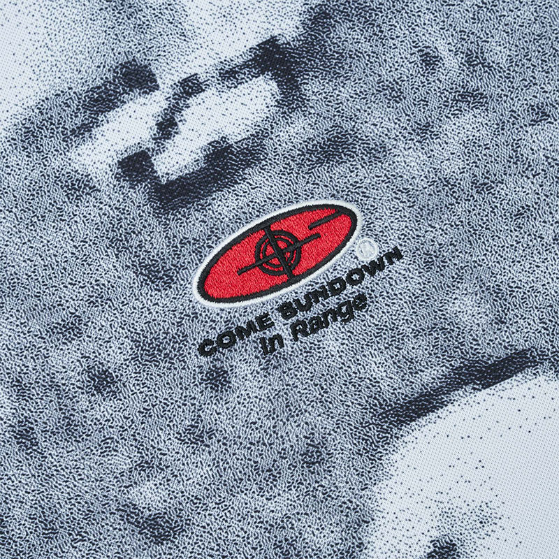 COME SUNDOWN(カムサンダウン)/ IN RANGE FOOTBALL JERSEY -BLACK-