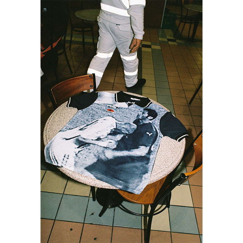COME SUNDOWN(カムサンダウン)/ IN RANGE FOOTBALL JERSEY -BLACK-