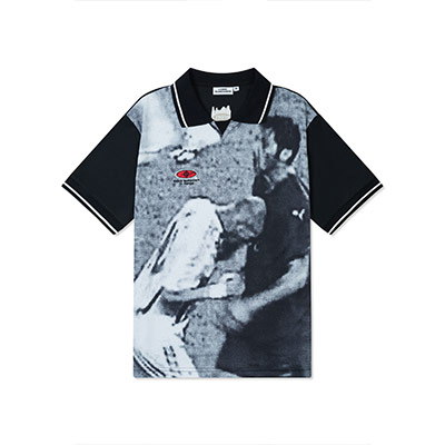 COME SUNDOWN(カムサンダウン)/ IN RANGE FOOTBALL JERSEY -BLACK-