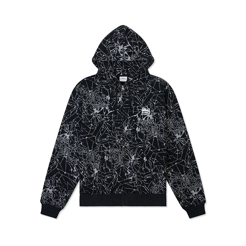 COME SUNDOWN(カムサンダウン)/ TOIL ZIP HOOD -BLACK-