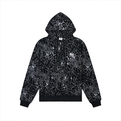COME SUNDOWN(カムサンダウン)/ TOIL ZIP HOOD -BLACK-