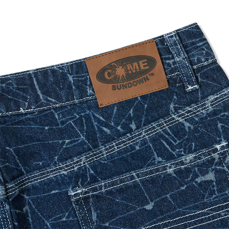 COME SUNDOWN(カムサンダウン)/ TOIL JEANS -BLUE-