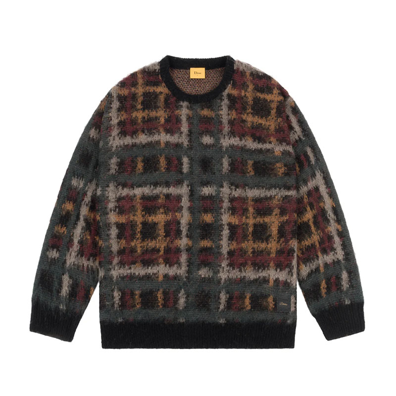 Dime MTL(ダイム)/ PLAID MOHAIR KNIT -2.COLOR- | E.S.P. ONLINE STORE
