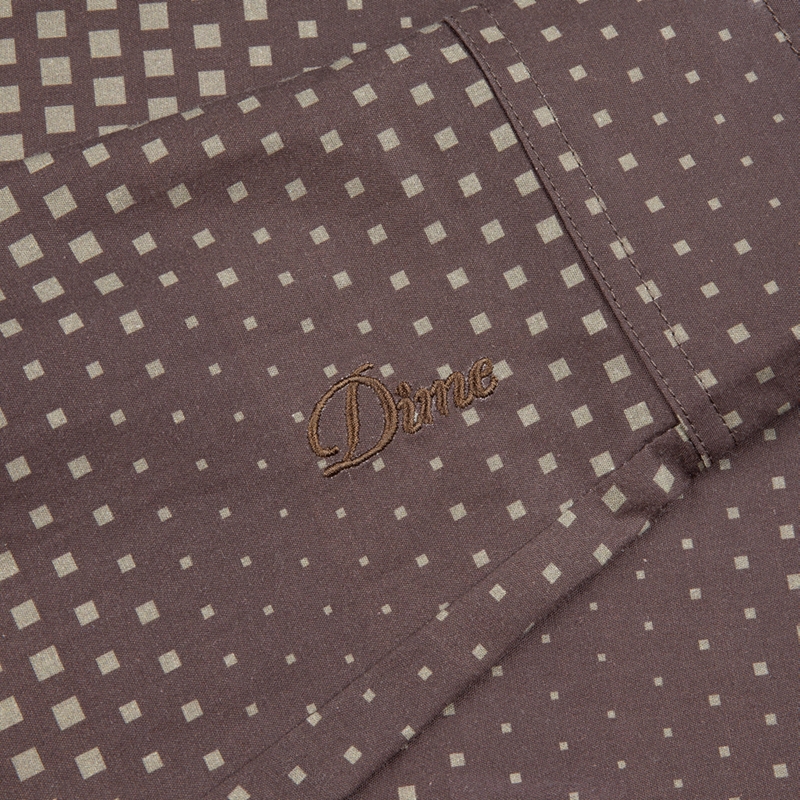Dime MTL(ダイム)/ PIXEL BUTTON-UP SHIRT -2.COLOR-