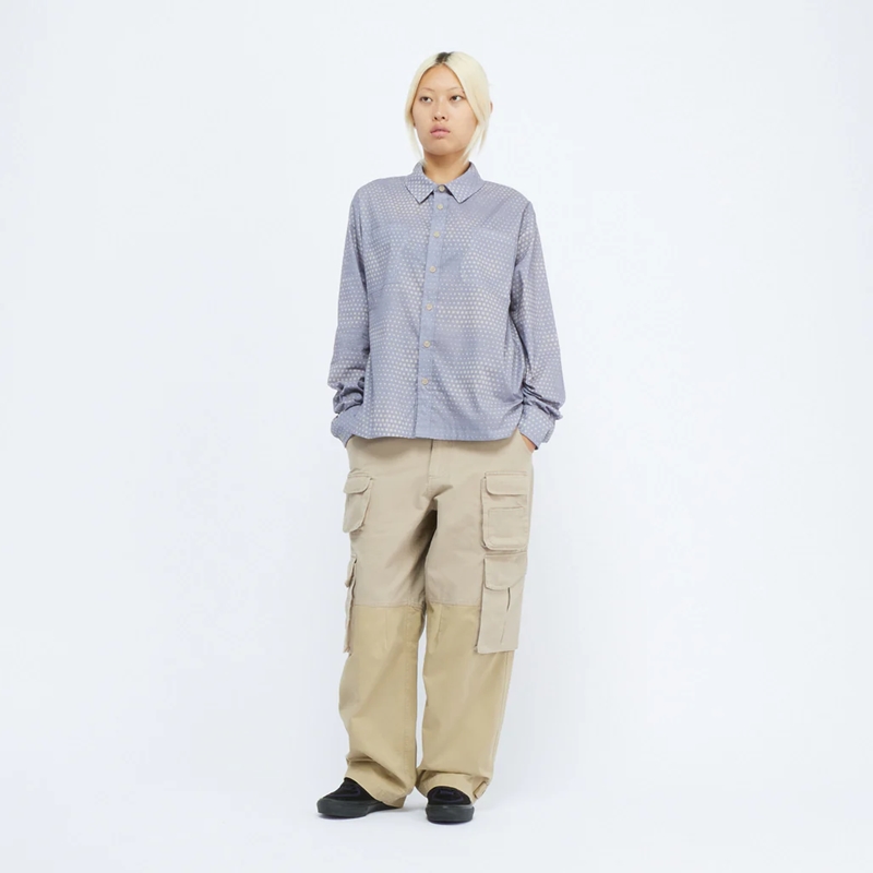 Dime MTL(ダイム)/ PIXEL BUTTON-UP SHIRT -2.COLOR-
