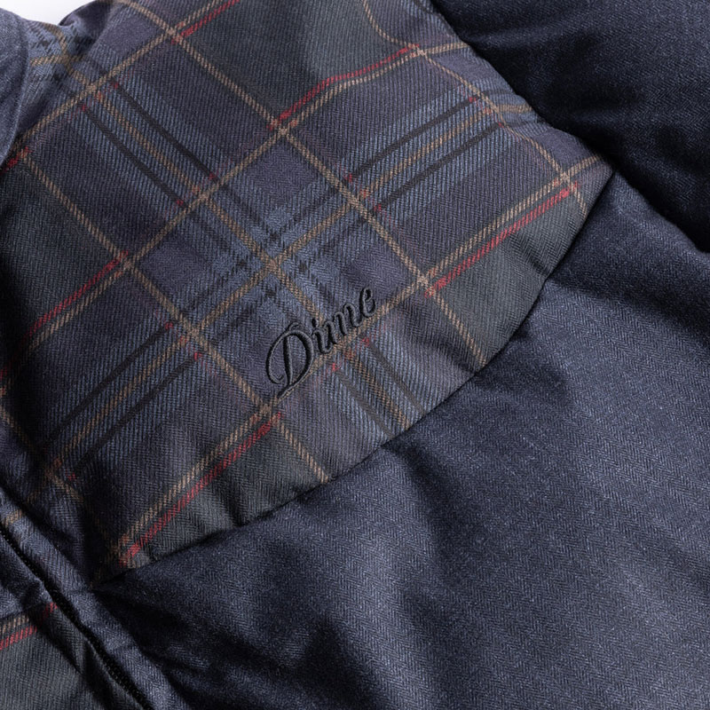 Dime MTL(ダイム)/ PREMIUM TWEED PUFFER -D.GREY-