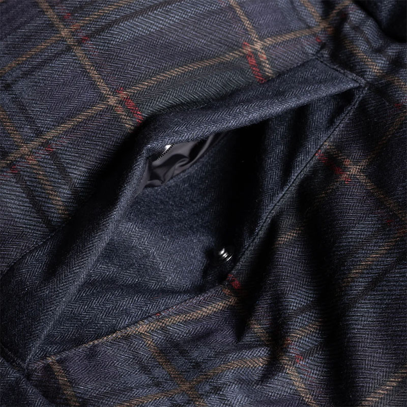 Dime MTL(ダイム)/ PREMIUM TWEED PUFFER -D.GREY-