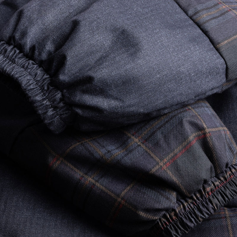Dime MTL(ダイム)/ PREMIUM TWEED PUFFER -D.GREY-