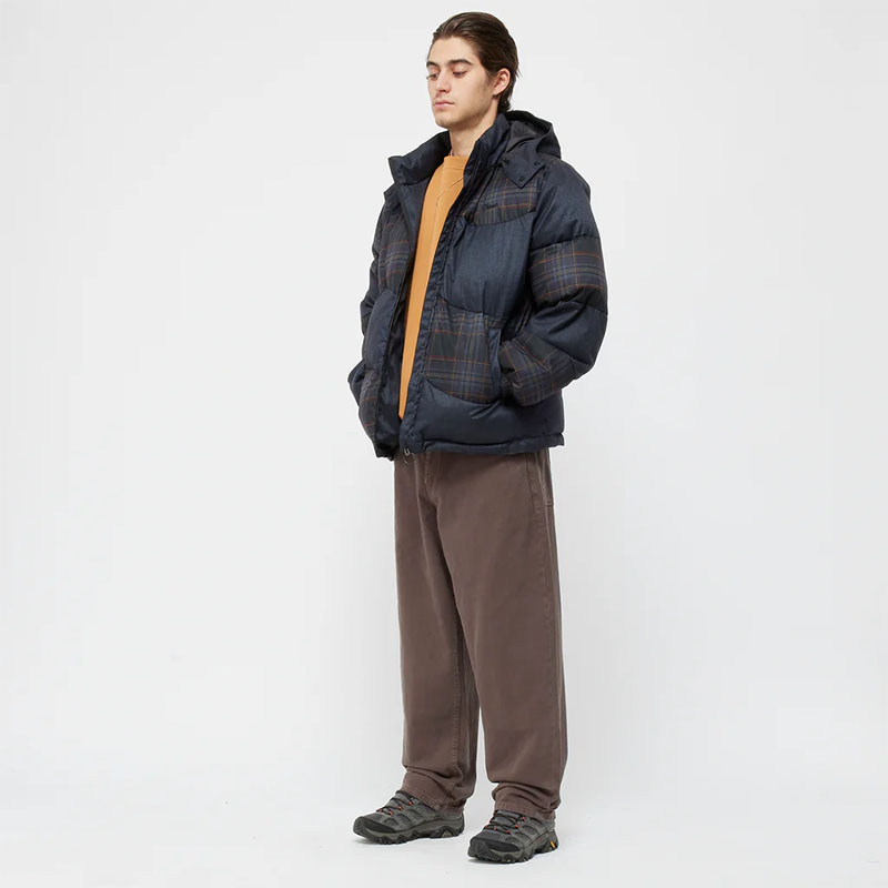 Dime MTL(ダイム)/ PREMIUM TWEED PUFFER -D.GREY-