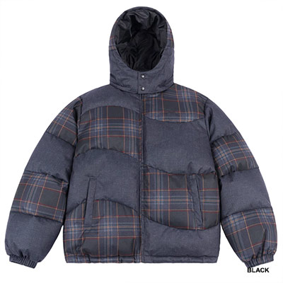 Dime MTL(ダイム)/ PREMIUM TWEED PUFFER -D.GREY-