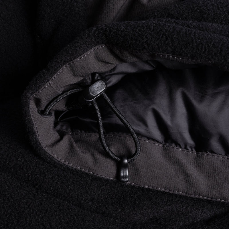 Dime MTL(ダイム)/ SLEEVELESS PUFFER -BLACK-