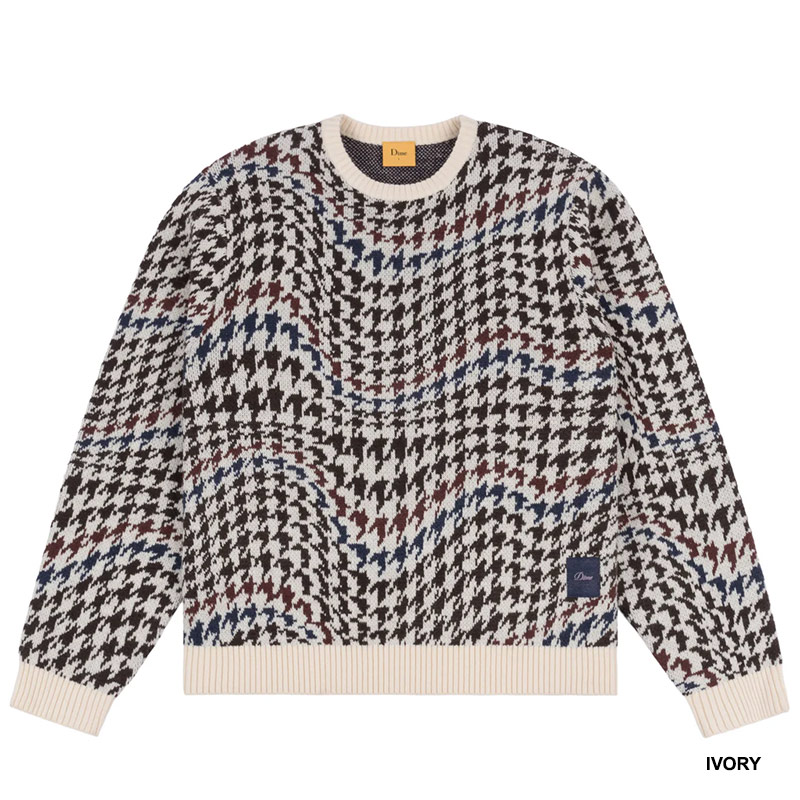 Dime MTL(ダイム)/ HOUNDSTOOTH KNIT -3.COLOR-