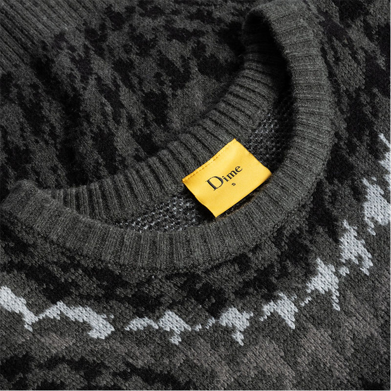 Dime MTL(ダイム)/ HOUNDSTOOTH KNIT -3.COLOR-