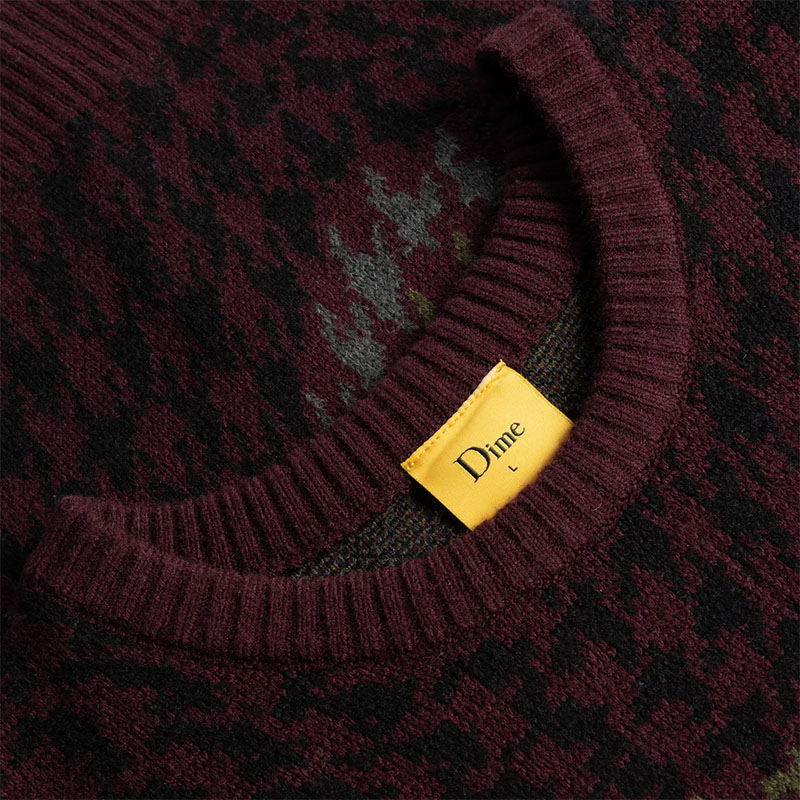 Dime MTL(ダイム)/ HOUNDSTOOTH KNIT -3.COLOR-